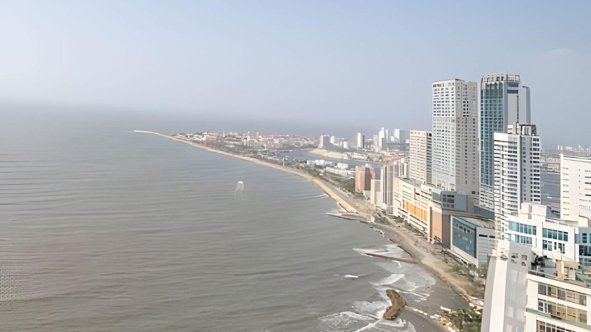 Lujoso Apto De 1 Habitación En Piso 40-morros Apartamento Cartagena